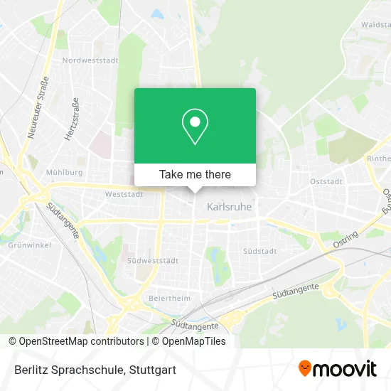 Berlitz Sprachschule map