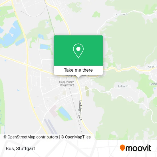 Bus map