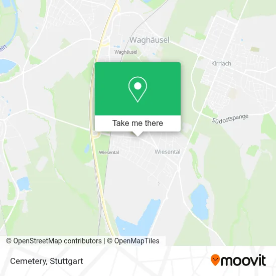 Friedhof map