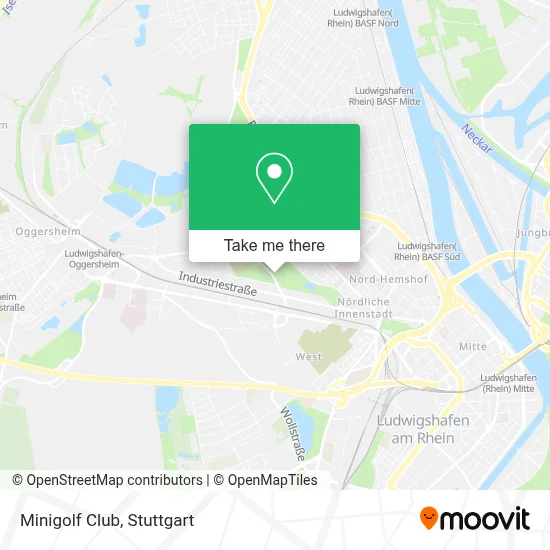 Minigolf Club map