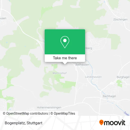 Bogenplatz map