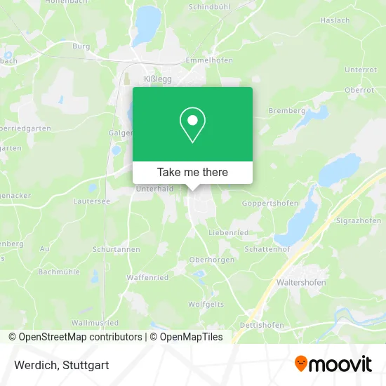 Werdich map
