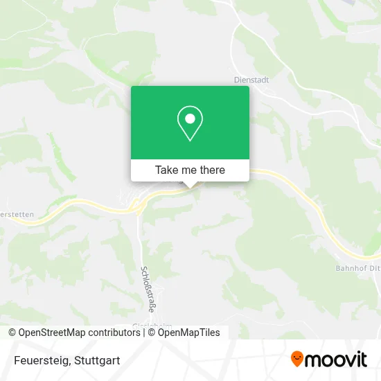 Feuersteig map