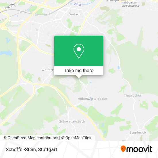 Scheffel-Stein map