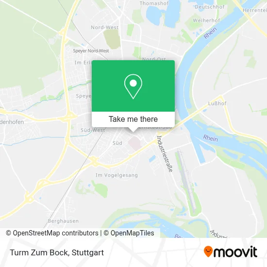 Turm Zum Bock map