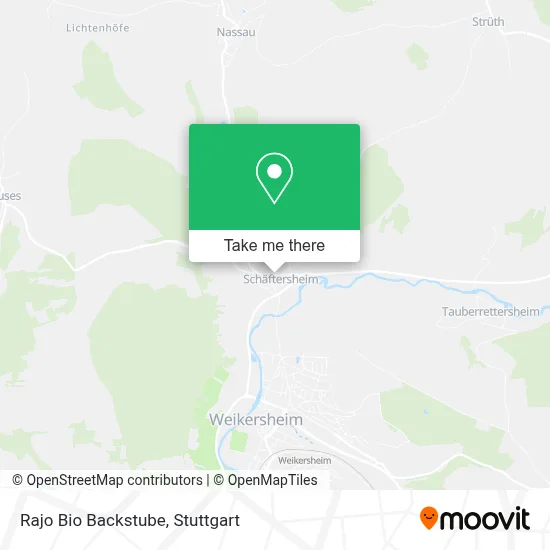 Rajo Bio Backstube map