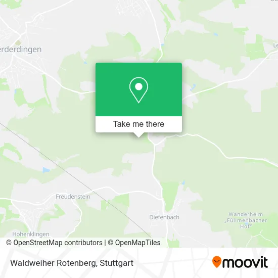 Waldweiher Rotenberg map