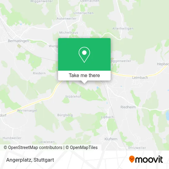 Angerplatz map
