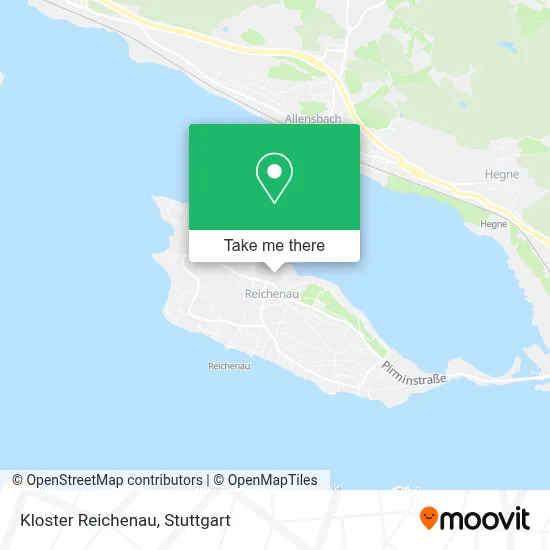 Kloster Reichenau map