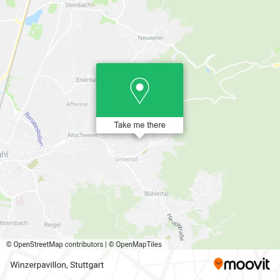 Winzerpavillon map