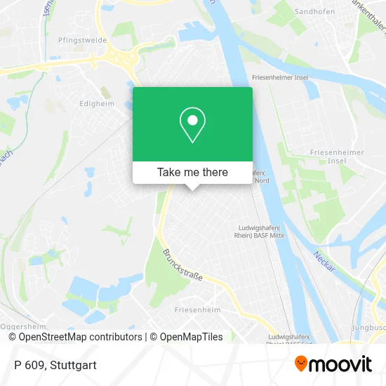 P 609 map