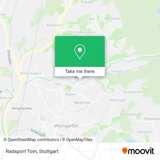 Radsport Tom map