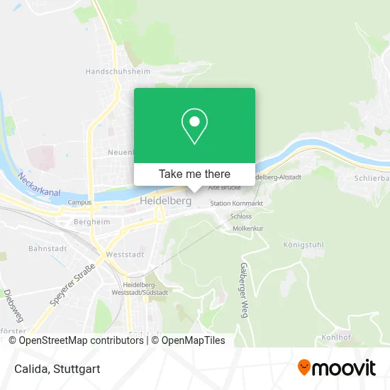 Calida map