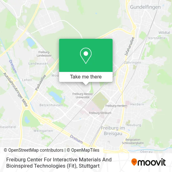 Freiburg Center For Interactive Materials And Bioinspired Technologies (Fit) map