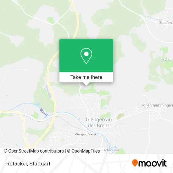 Rotäcker map