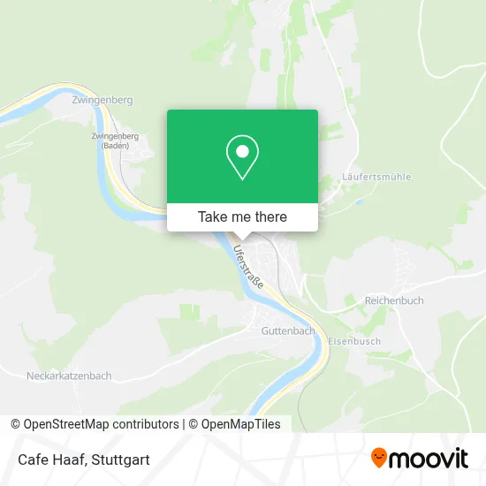 Cafe Haaf map
