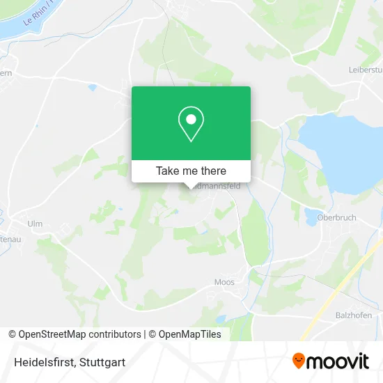 Heidelsfirst map