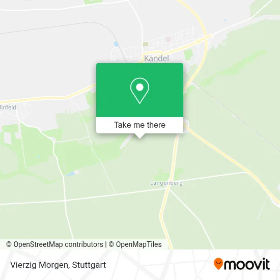 Vierzig Morgen map