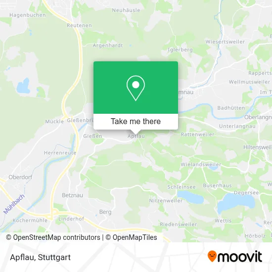 Apflau map