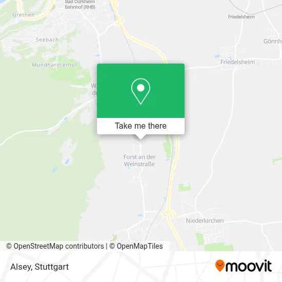 Alsey map