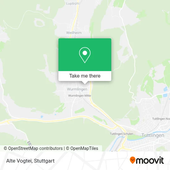 Alte Vogtei map