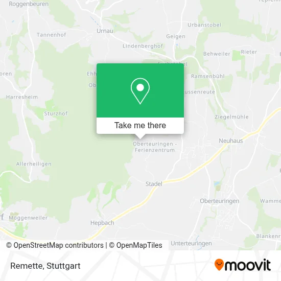 Remette map