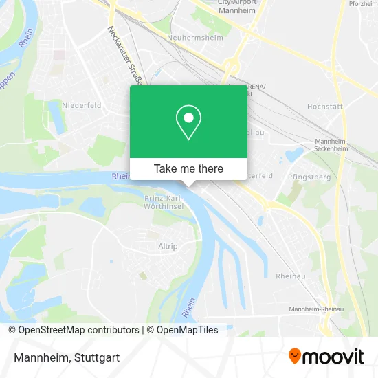 Mannheim map