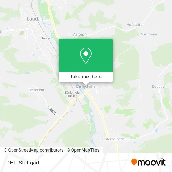 DHL map