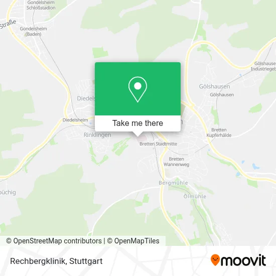 Rechbergklinik map