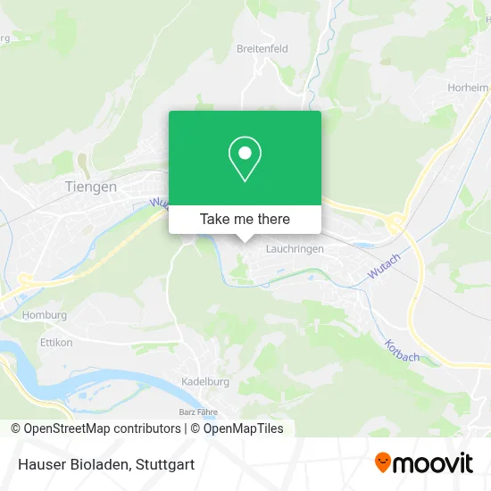 Hauser Bioladen map