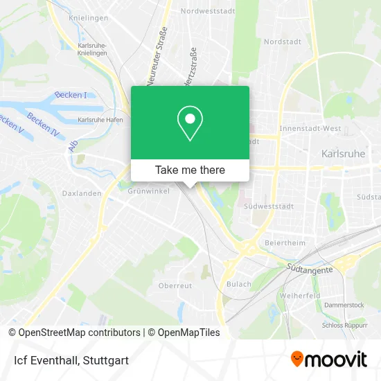 Icf Eventhall map