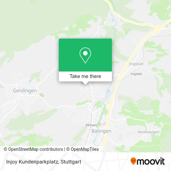 Injoy Kundenparkplatz map