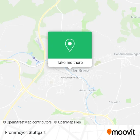 Frommeyer map