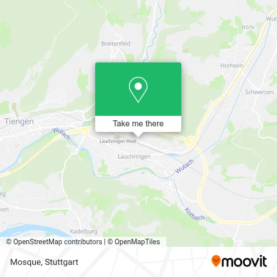 Moschee map