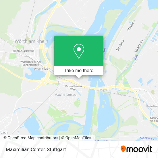 Maximilian Center map