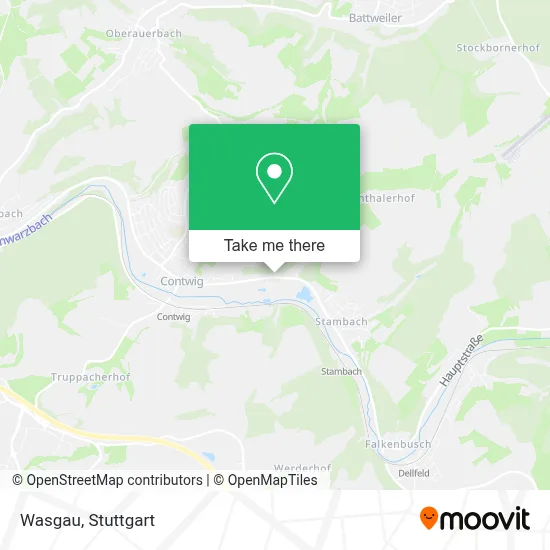 Wasgau map