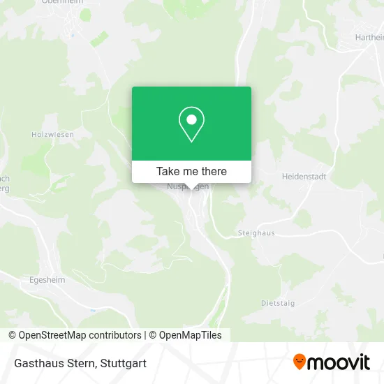 Gasthaus Stern map