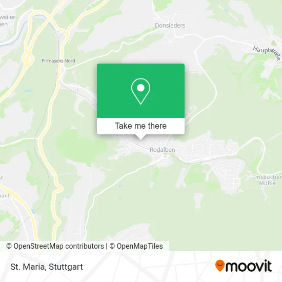 St. Maria map