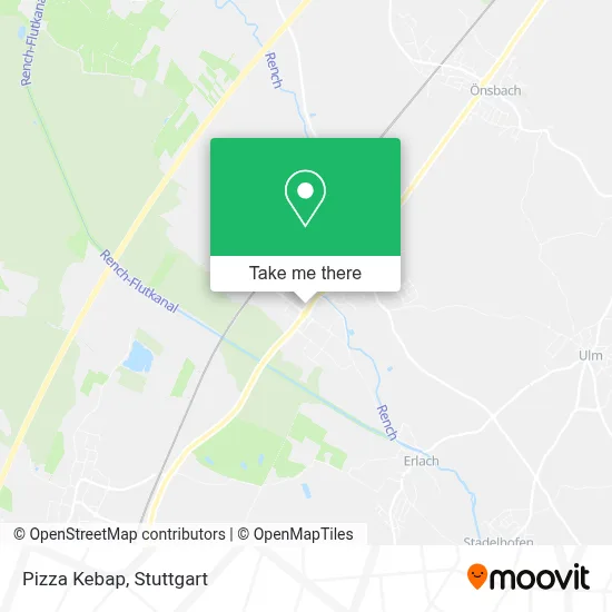 Pizza Kebap map
