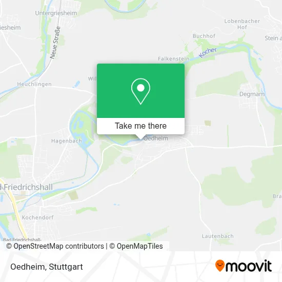 Oedheim map
