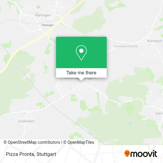 Pizza Pronta map