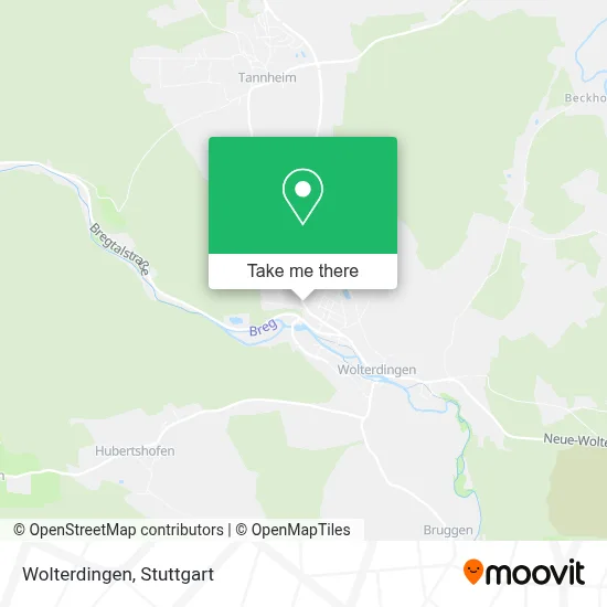 Wolterdingen map