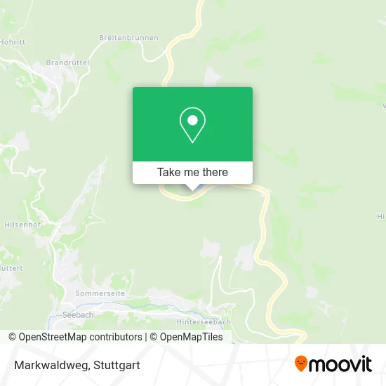 Markwaldweg map