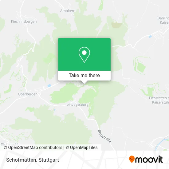 Schofmatten map