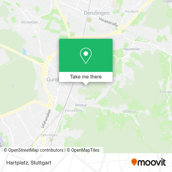 Hartplatz map