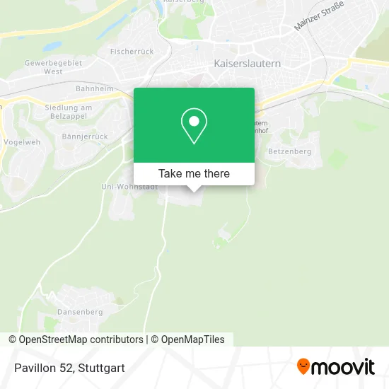 Pavillon 52 map