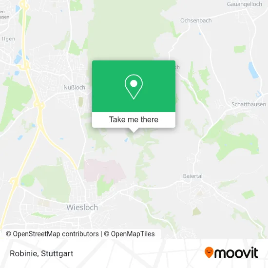Robinie map