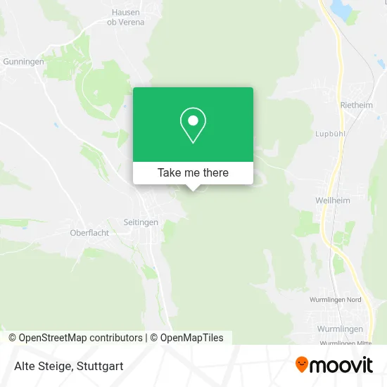 Alte Steige map