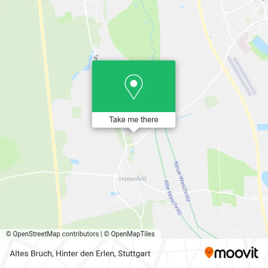 Altes Bruch, Hinter den Erlen map