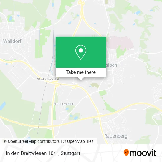 In den Breitwiesen 10/1 map